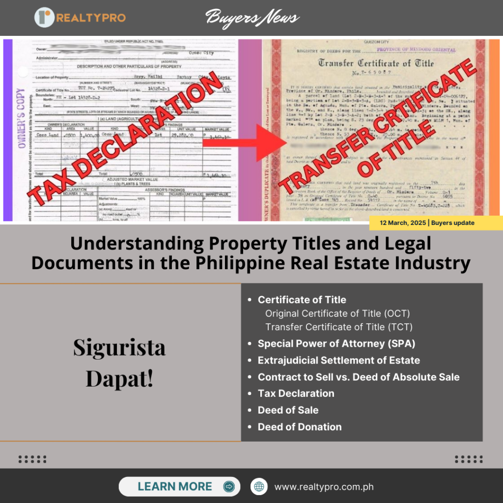 Your Guide to Understanding Property Titles and Legal Documents in Philippine Real Estate